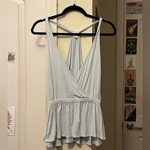 We the Free Light Blue Tank Top